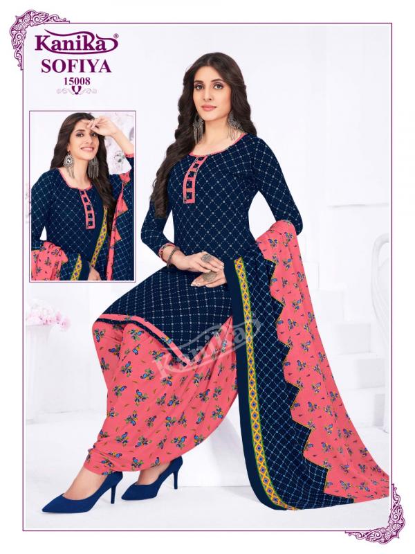 Kanika Sofiya Vol-15 Cotton Designer Readymade With Linning Suit